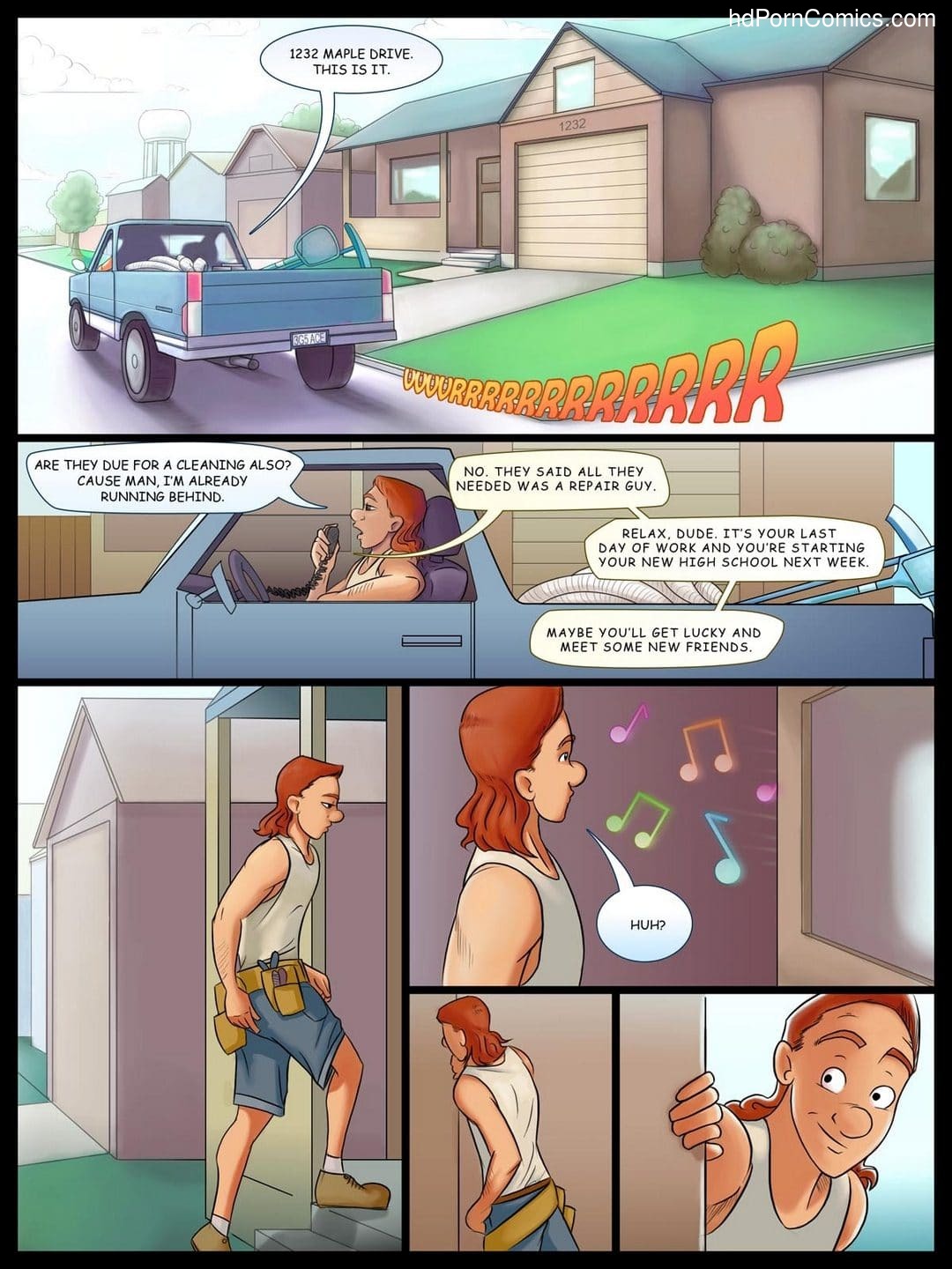 Serviced with a Smile - Porncomics2 free sex comic